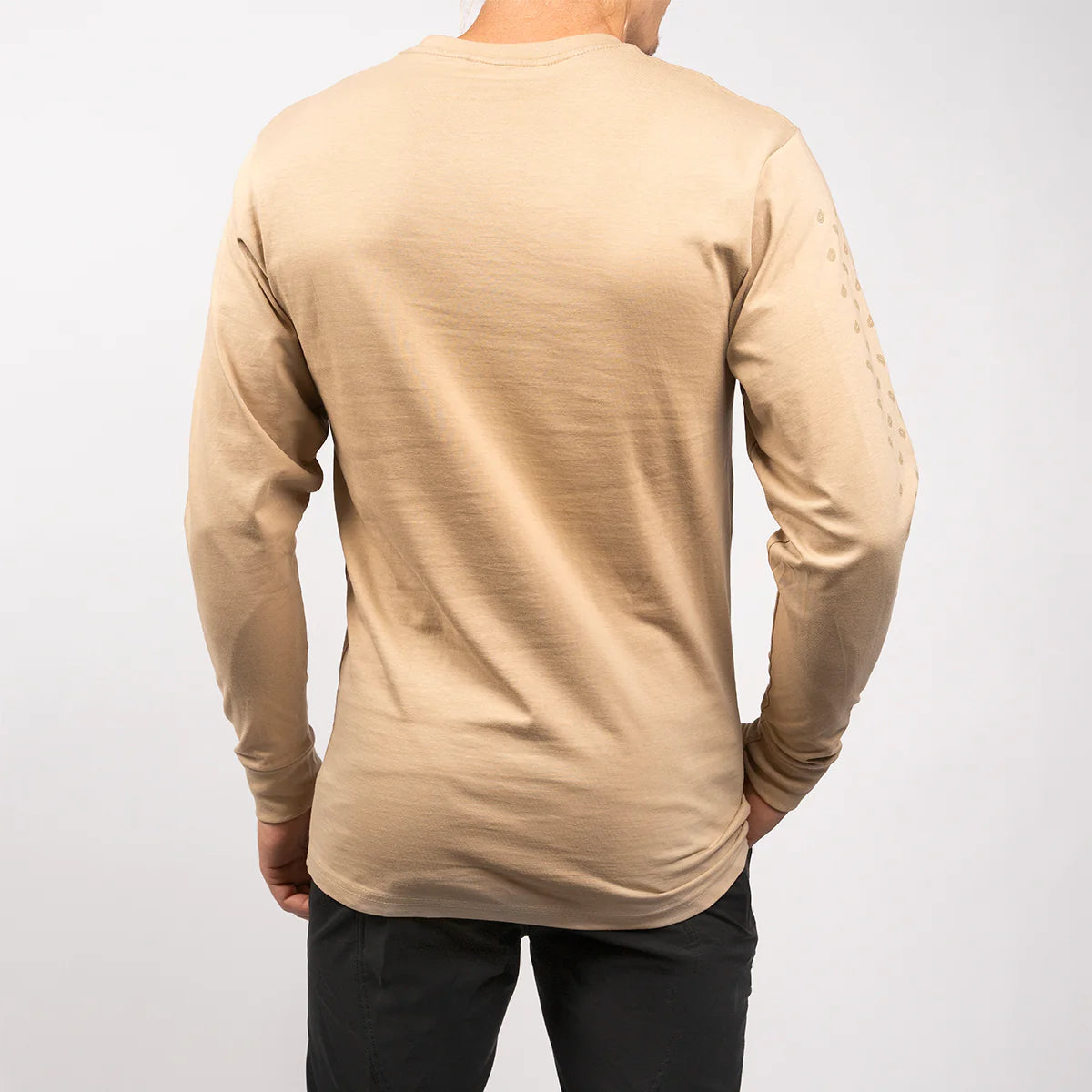 Fasthouse Emil Johansson Live and Enjoy Long Sleeve Tee - Cream