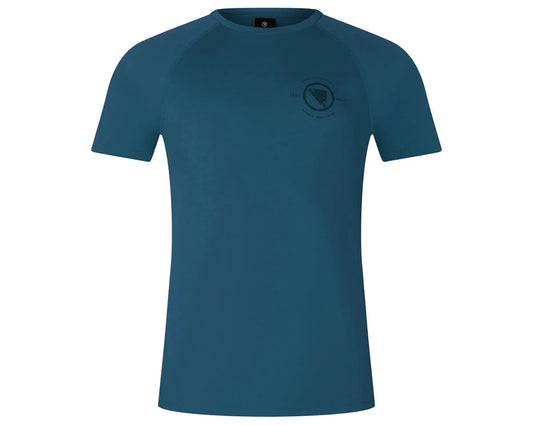 Endura Loop Short Sleeve Tech Tee - Barra Blue