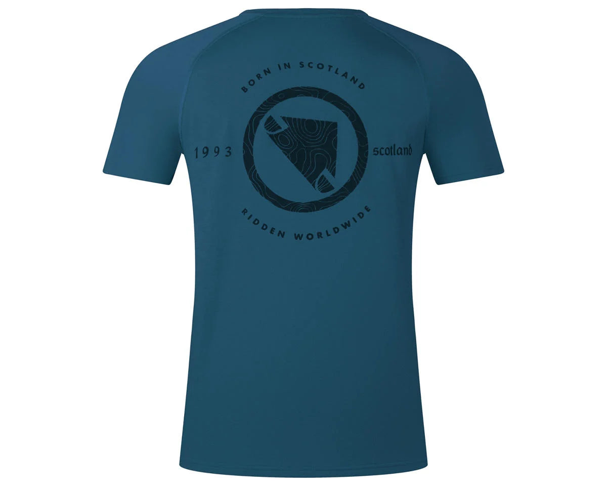 Endura Loop Short Sleeve Tech Tee - Barra Blue