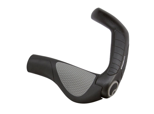 Ergon GP5 Grips - Regular - Black-Gray Black - Gray Small