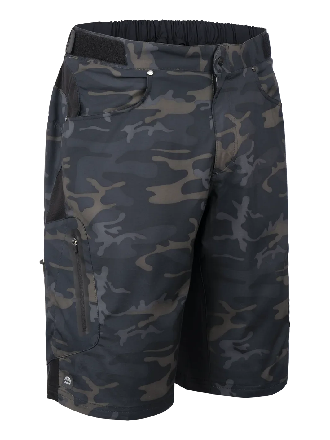 Zoic Ether Camo MTB Short - Black Ops