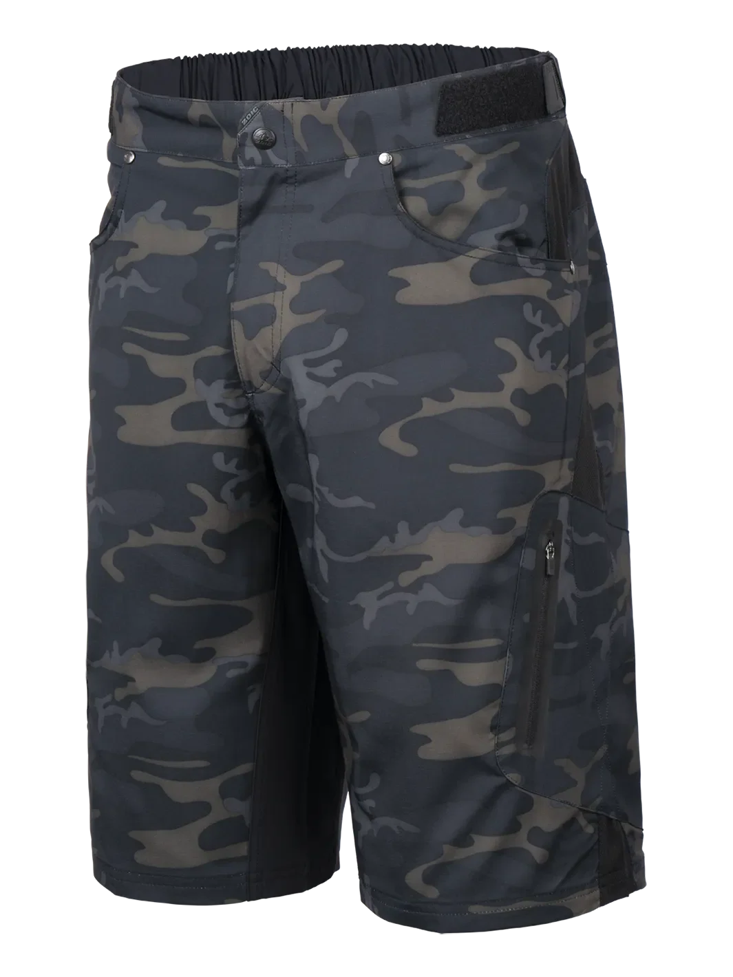 Zoic Ether Camo MTB Short - Black Ops