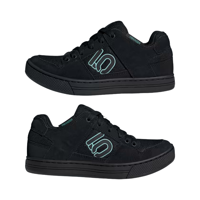Five Ten Freerider Flat Pedal Shoe - Womens - Core Black-Core Black-Gray Six