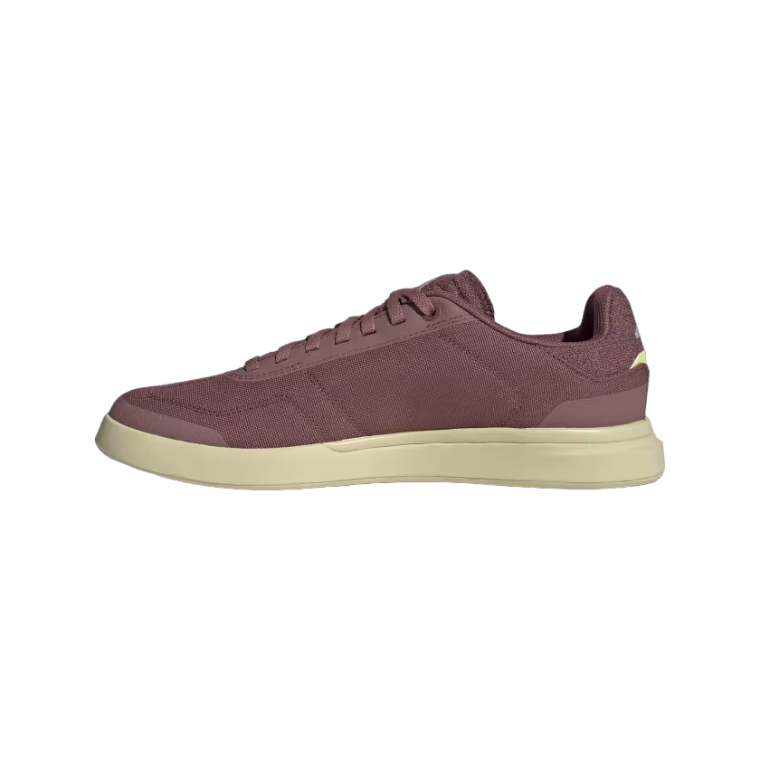 Five Ten Sleuth DLX Canvas Flat Pedal Shoe - Womens - Quiet Crimson-White-Core Black