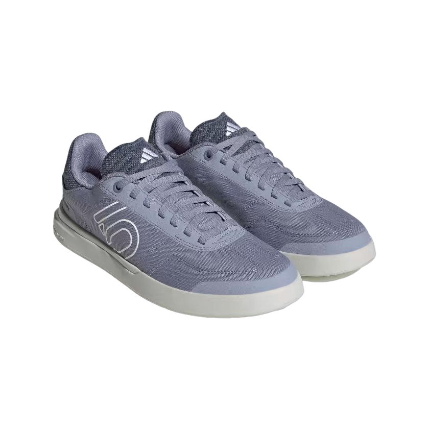Five Ten Sleuth DLX Canvas Flat Pedal Shoe - Womens - Silver Violet-White-Coral Fusion