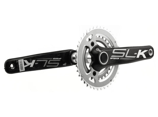 FSA SL-K PF30 10 Spd Crankset - Carbon-White Carbon - White 175mm - 40-28t