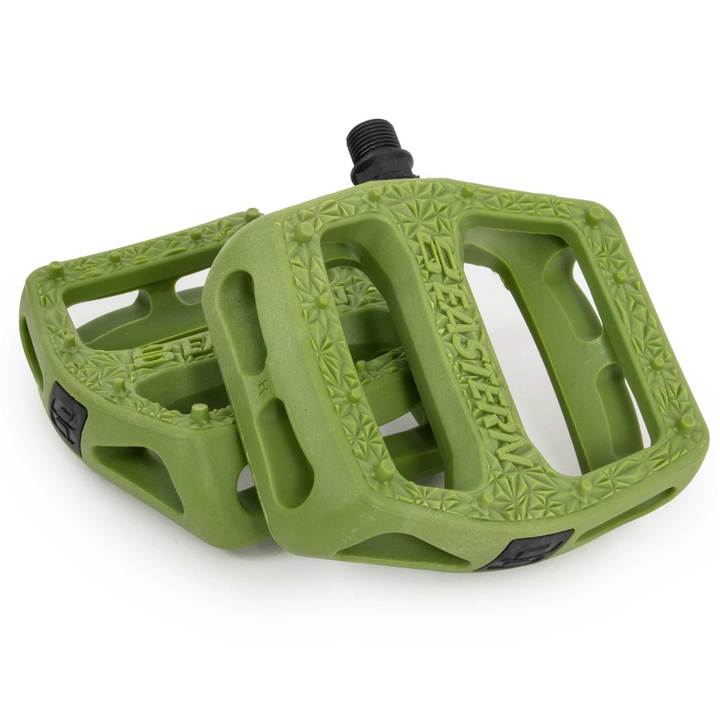 Eastern Facet BMX Pedals - Army Green Army Green