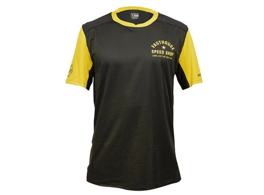 Fasthouse Alloy Star Short Sleeve Jersey - Youth - Black-Gold Black - Gold Small