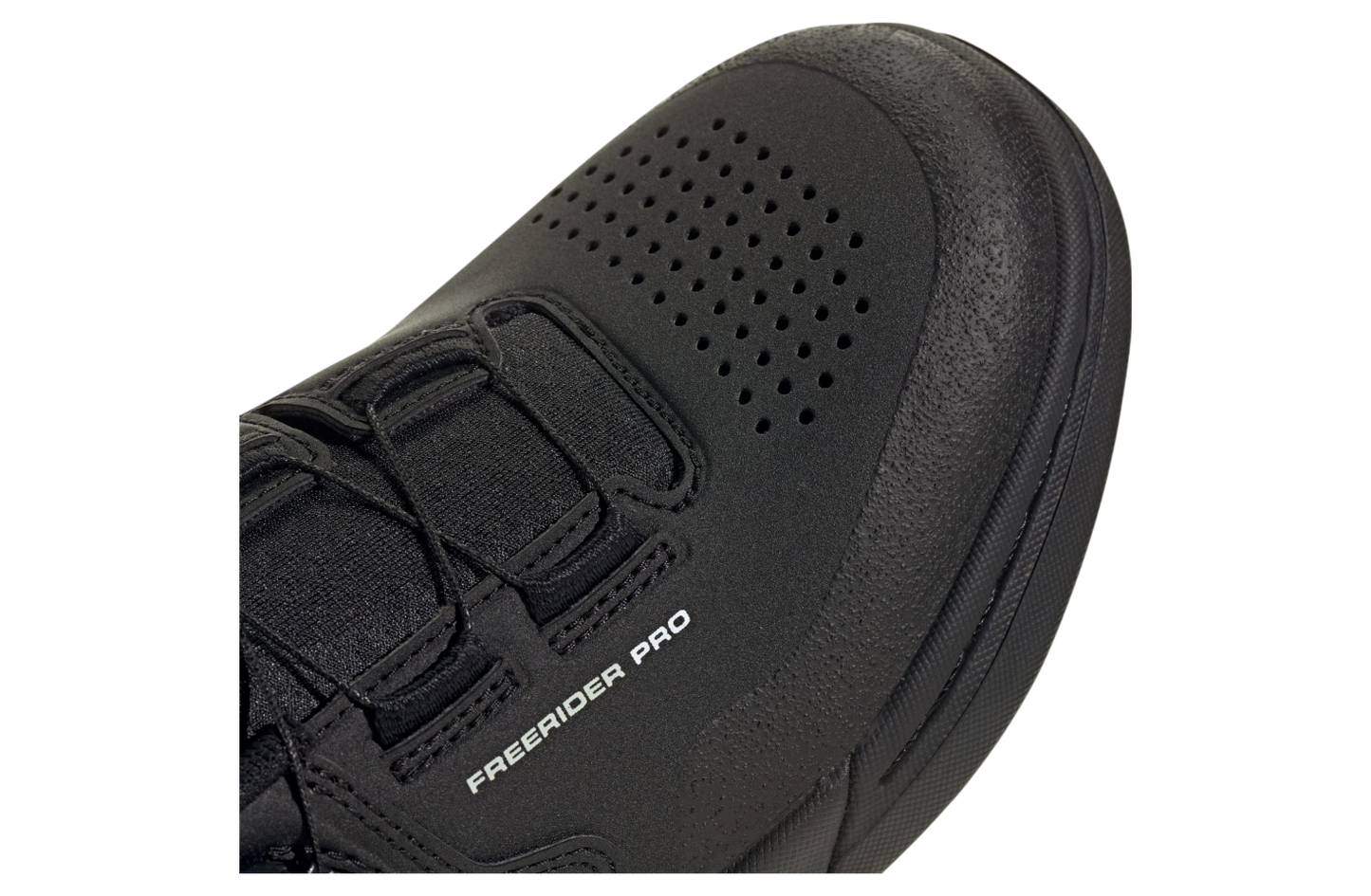 Five Ten Freerider Pro BOA Flat Pedal Shoe - Womens - Core Black-Linen Green-Ftwr White