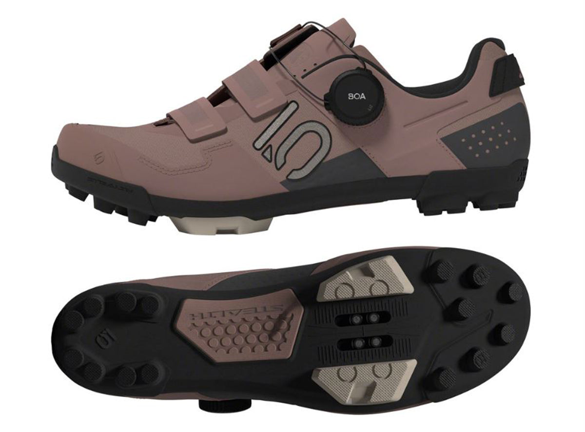 Five Ten Kestrel BOA Clipless MTB Shoe - Womens - Warm Clay-Wonder Taupe-Core Black