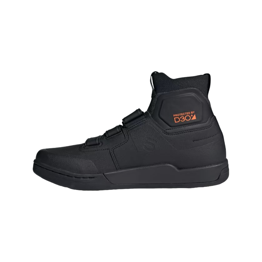 Five Ten Freerider Pro Mid VCS Flat Pedal Shoe - Core Black-Solar Red-Gray Three