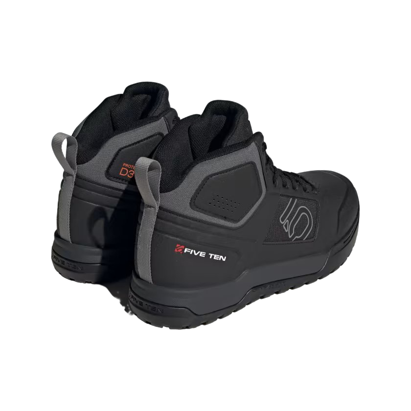 Five Ten Impact Pro Mid Flat Pedal Shoe - Core Black-Gray Three-Gray Six