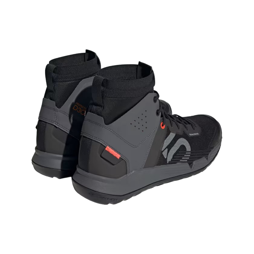 Five Ten Trailcross Mid Pro MTB Shoe - Black-Gray Two-Solar Red