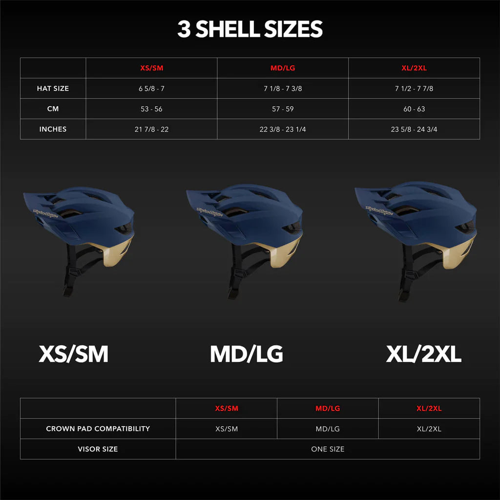 Troy Lee Designs Flowline SE MTB Helmet with MIPS - Radian - Navy-Titanium - 2023
