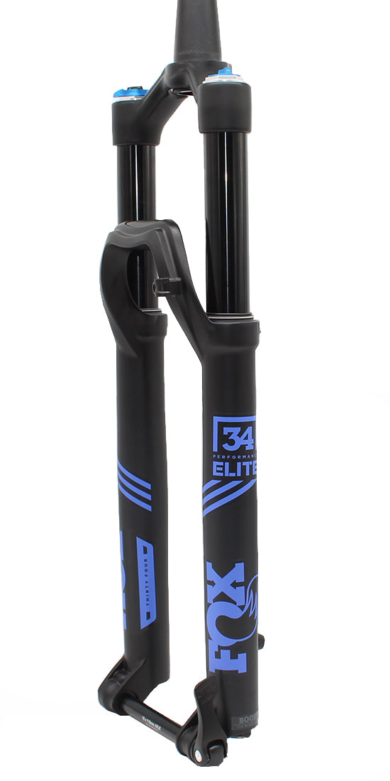 Fox Suspension 34 Float 130 Performance Elite 29" 15QRx110 Boost - Matt Black-Ultraviolet Decals