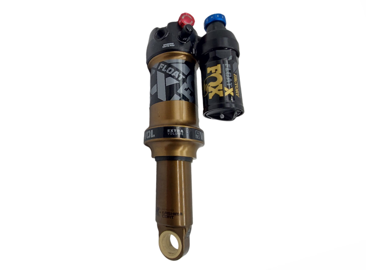 Fox Suspension Float Factory 2 Pos Adj Evol LV - Trunnion - Kashima-Gray - 2025