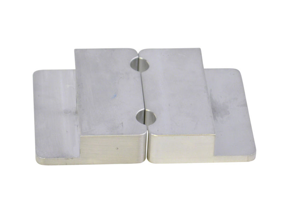 Fox Suspension Shaft Clamp Float X2 - 9mm Silver Each