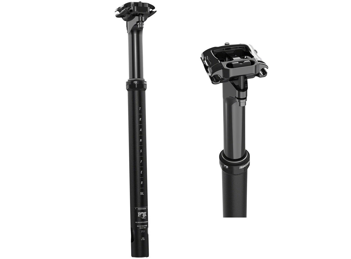 Fox Suspension Transfer SL Performance Dropper Seatpost - 27.2 - Internal - 2022 Black 400mm 50mm Drop