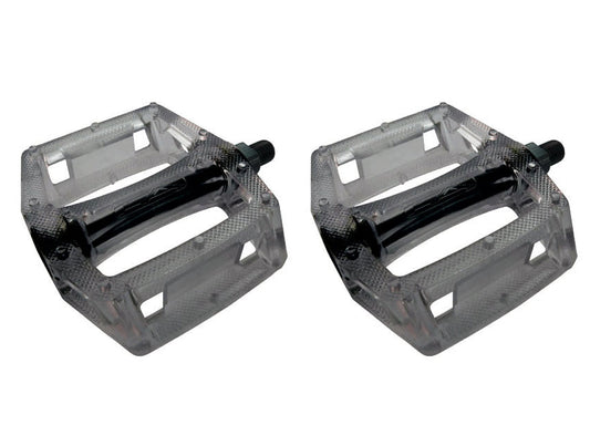 Free Agent Poly Platform Pedal - Smoke Smoke 9/16"