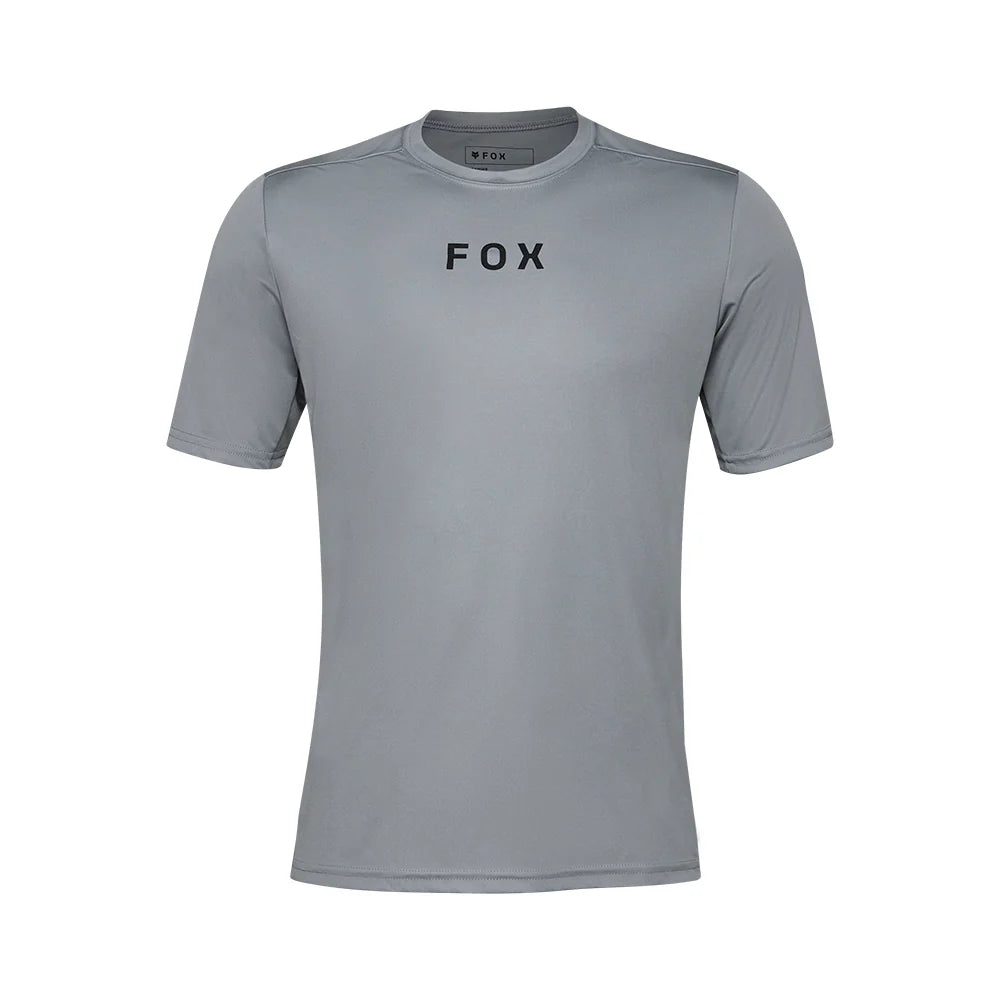 Fox Racing Ranger Short Sleeve MTB Jersey - Moth - Cool Gray
