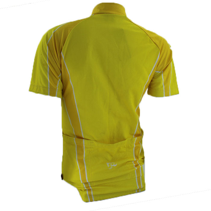 Capoforma MB Tuscan Short Sleeve Road Jersey - Yellow