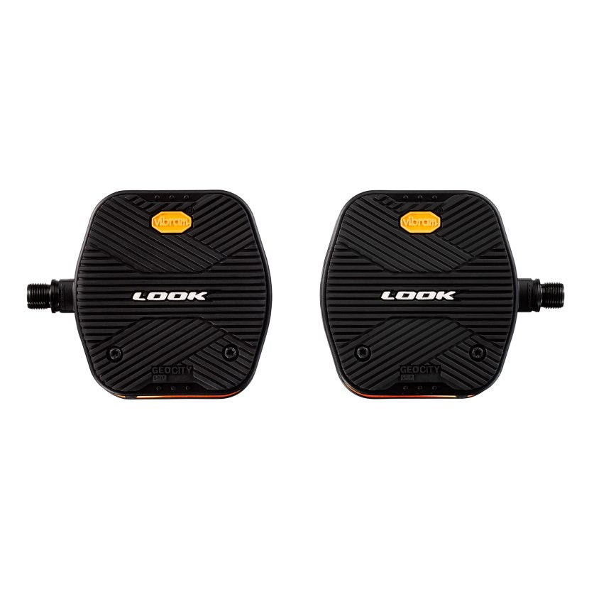 Look Geo City Vision Grip Flat Pedals - Black