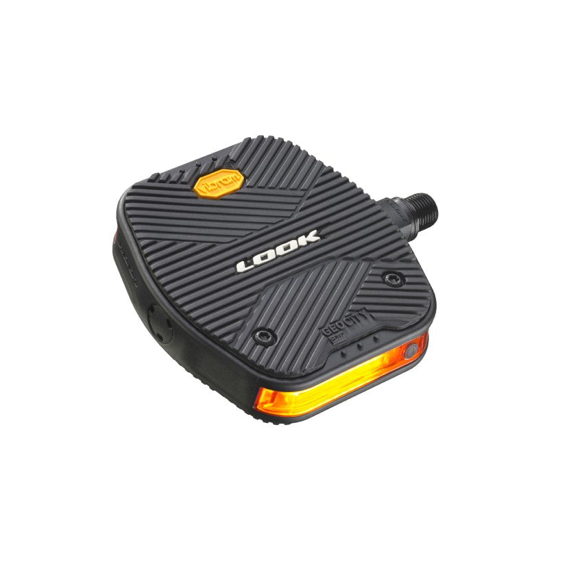 Look Geo City Vision Grip Flat Pedals - Black