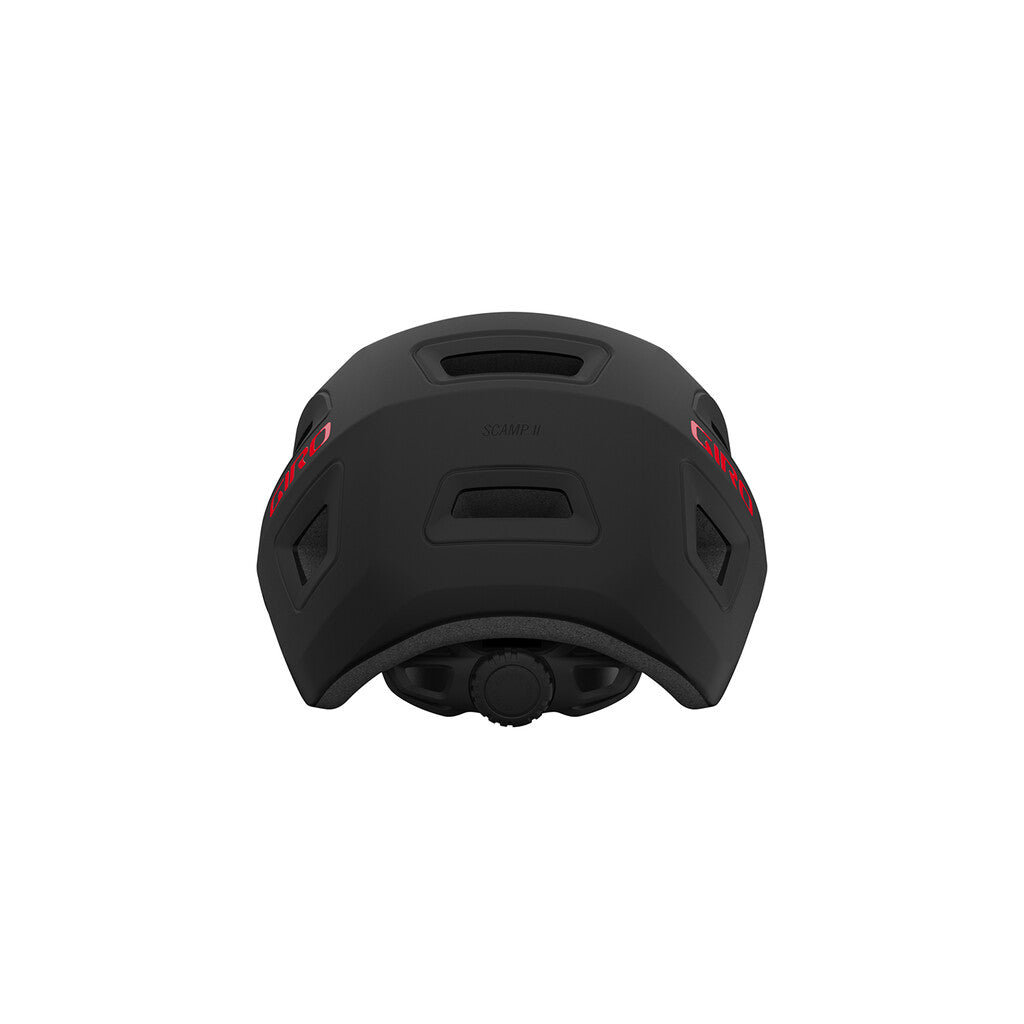 Giro Scamp II Child Helmet - Matt Black-Red