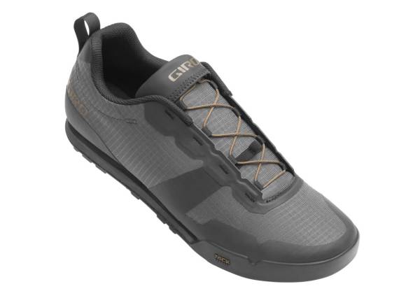 Giro Tracker Fastlace MTB Shoe - Dark Shadow-Trail Green - 2022 Dark Shadow - Trail Green EU 39