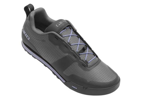 Giro Tracker Fastlace MTB Shoe - Womens - Dark Shadow-Lavender Gray - 2022 Dark Shadow - Lavender Gray EU 36