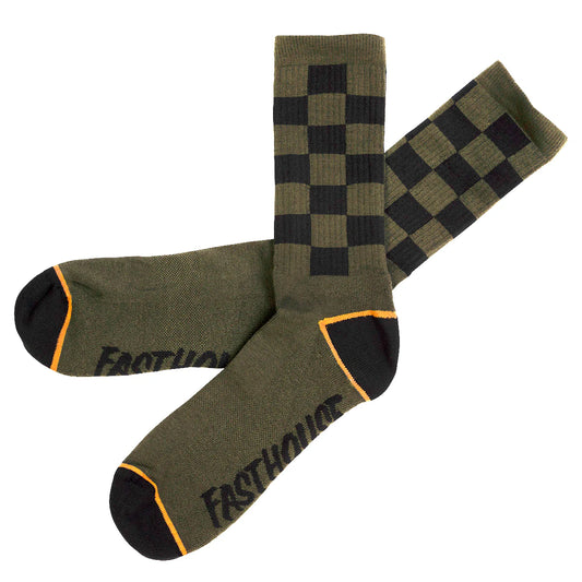 Fasthouse Glory Sock - Heather Olive