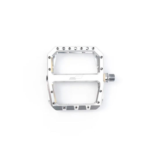 The Sensus Crue Flat Pedal - CroMo - Silver