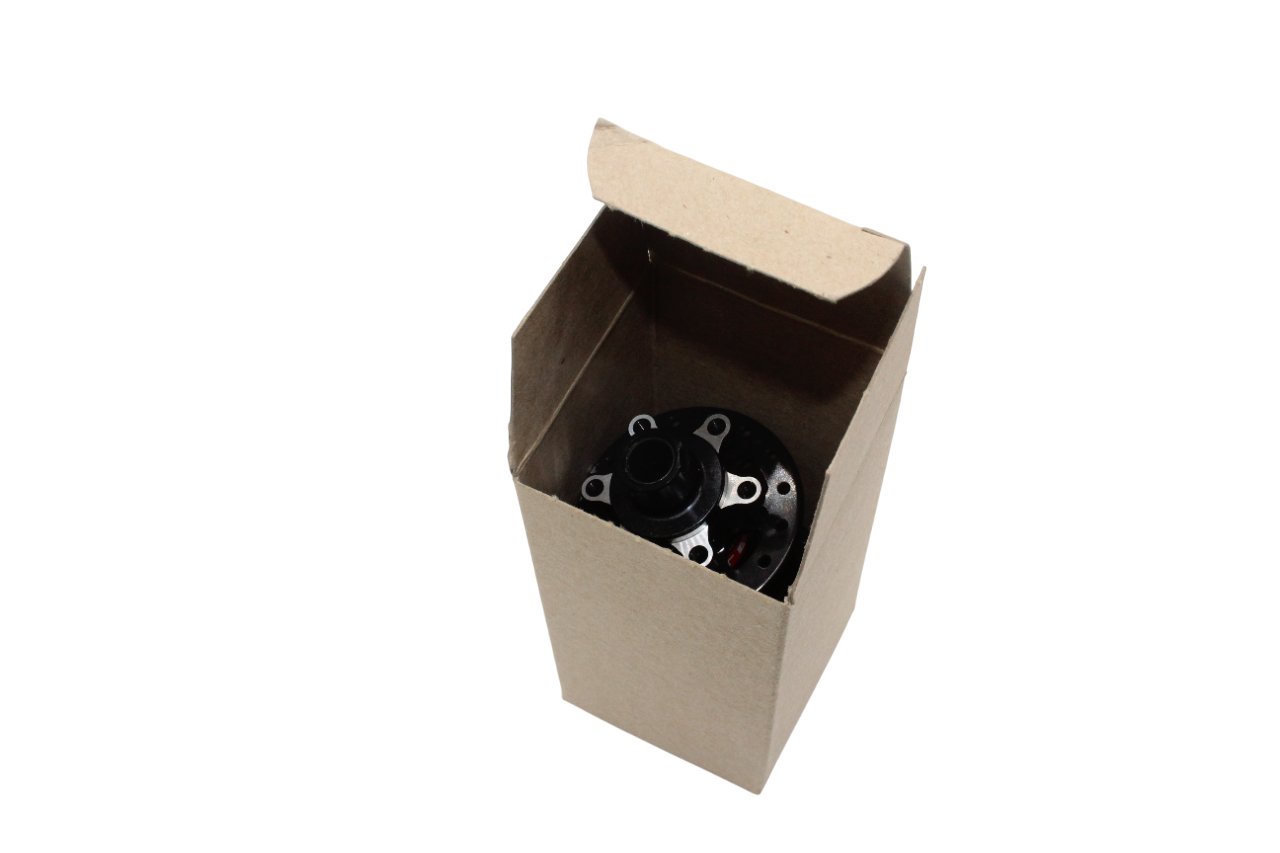 Novatec D712 MTB Disc Hub - Rear - Black-Red - OEM