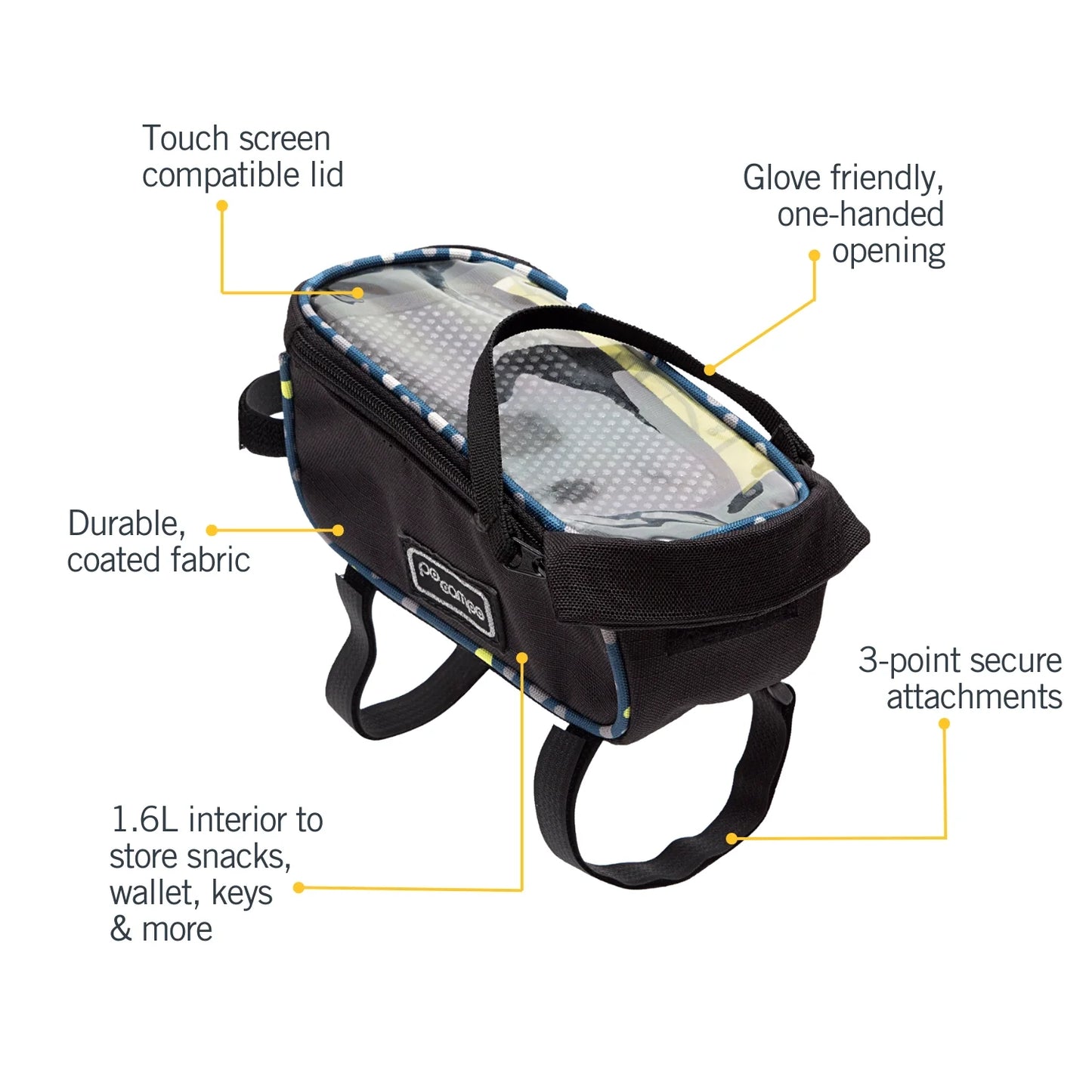 Po Campo Tussey Phone Bag - Bubbly