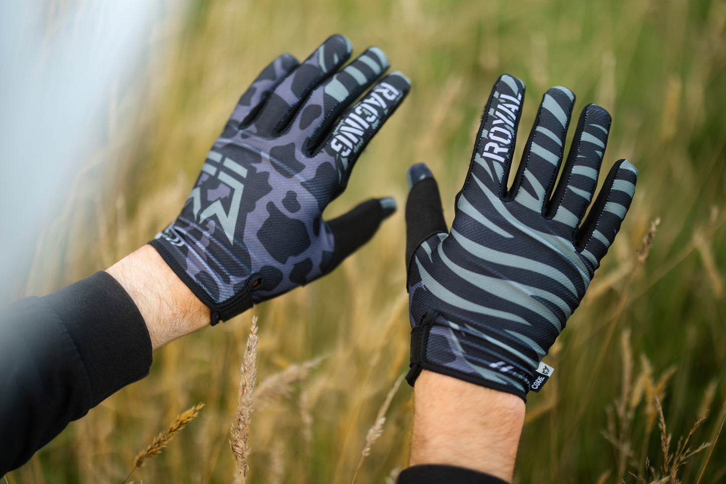 Royal Core MTB Glove - Skin Olive-Black