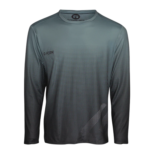 G-Form Fade Long Sleeve MTB Jersey - Smoke