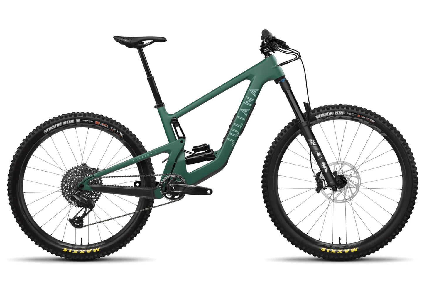 Juliana Roubion Carbon 27.5 - S Kit - Matt Jade Green - 2024