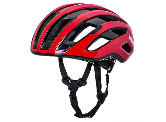 Kali Grit Road Helmet - Solid Gloss Red Gloss Red Small/Medium