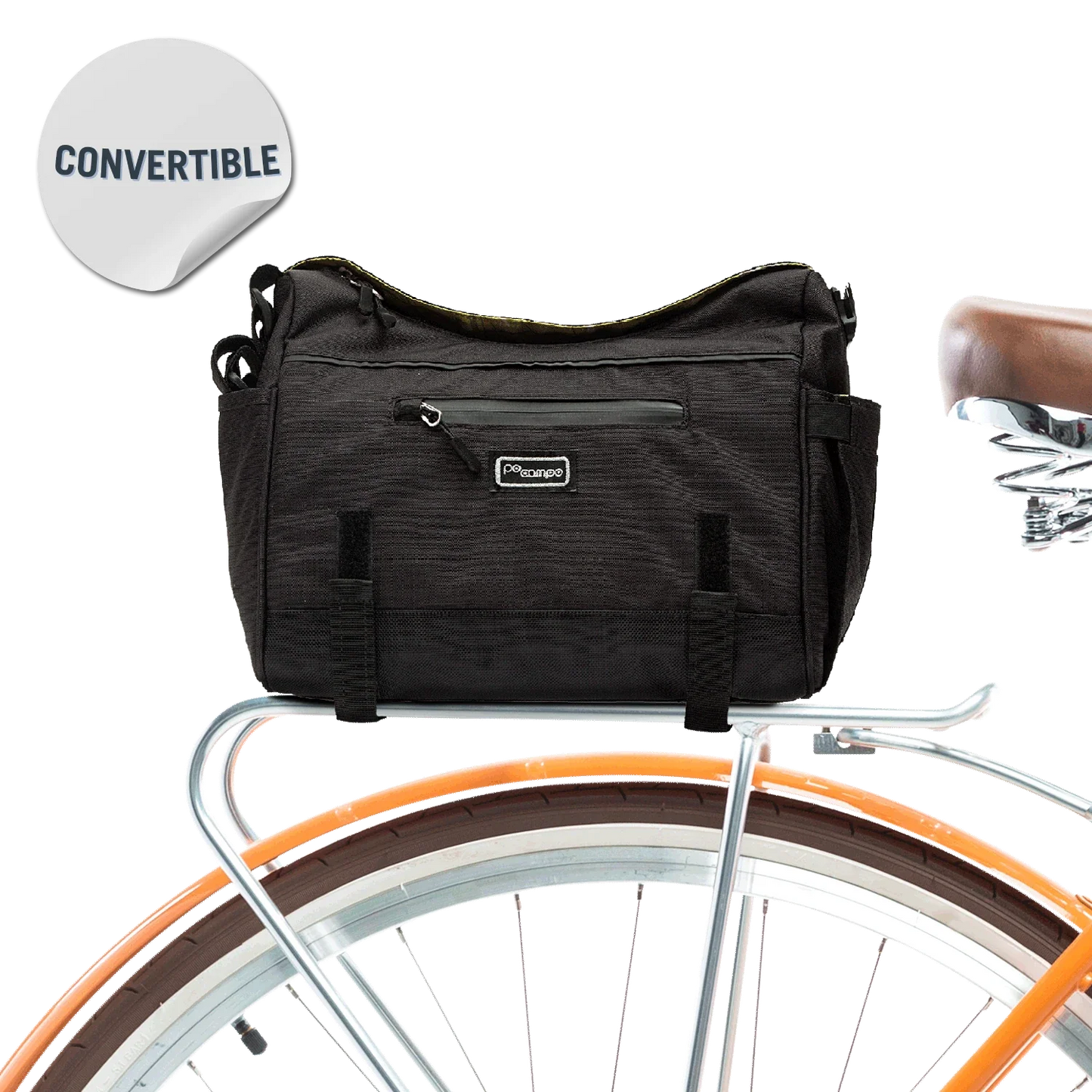 Po Campo Katy Trunk Bag - Black Ripstop