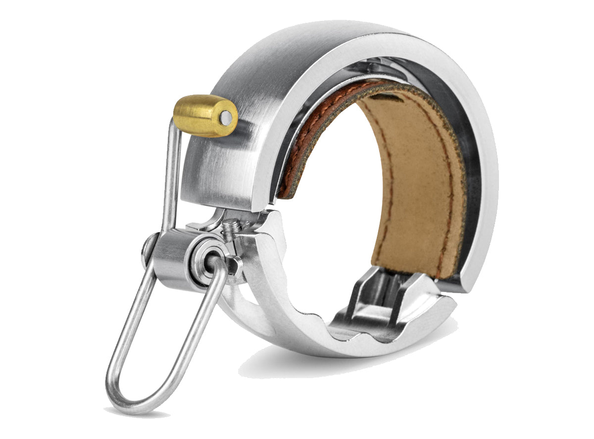 Knog Oi Luxe Bike Bell - Large - Silver Silver