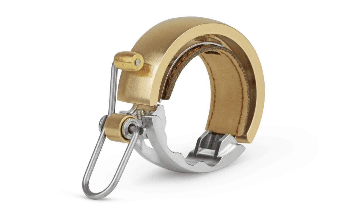 Knog Oi Luxe Bike Bell - Small - Brass Brass