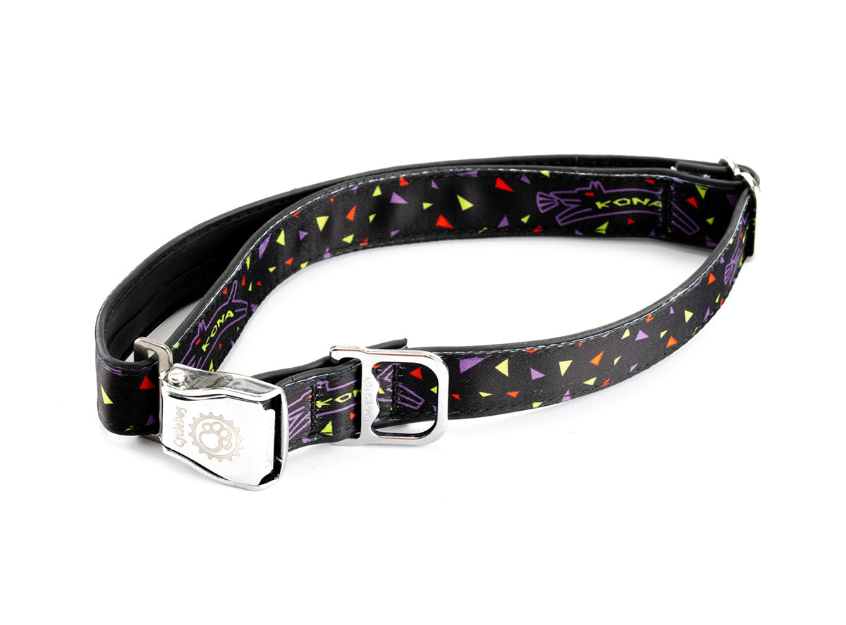 Kona Dog Collar - Small Black - Multi