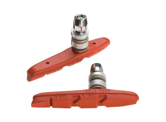 Kool Stop Thinline MTB V-Brake Pads - Salmon Salmon Single Compound