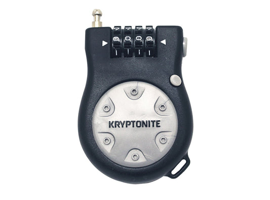 Kryptonite KryptoFlex R2 Retractor Pocket Cable Lock - Black Black