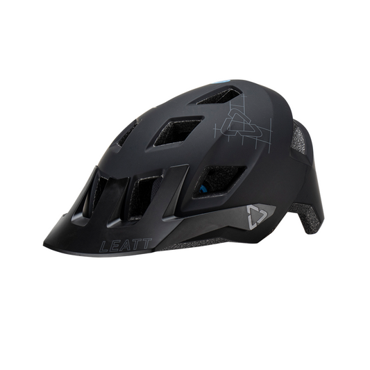 Leatt AllMtn 1.0 MTB Helmet - Stealth - 2025