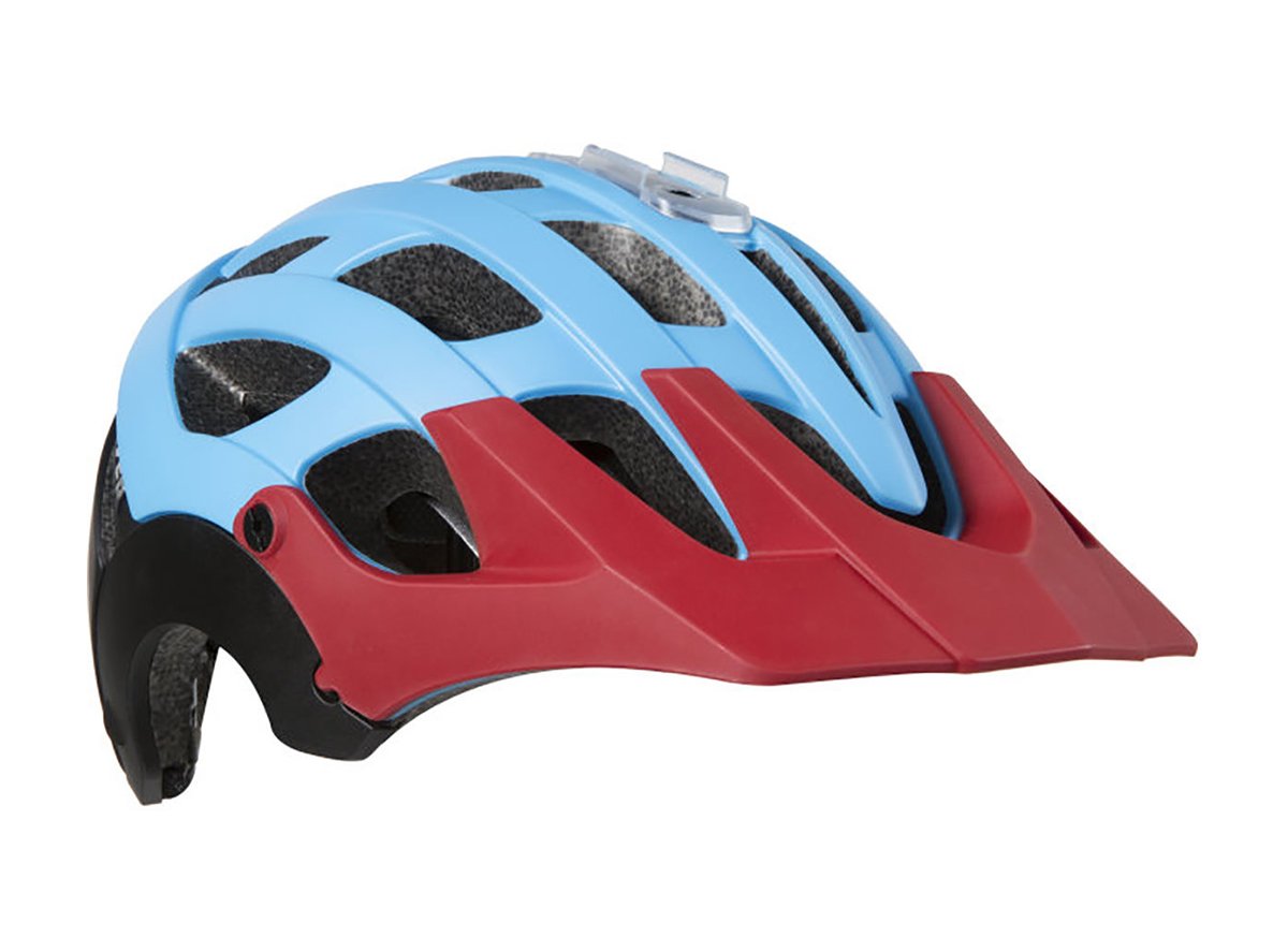 Lazer Revolution MTB Helmet - Blue-Red Blue - Red Small