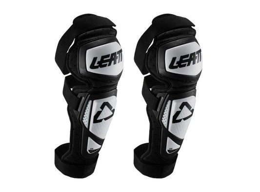Leatt 3.0 EXT Knee & Shin Guard - White-Black White - Black 2X-Large