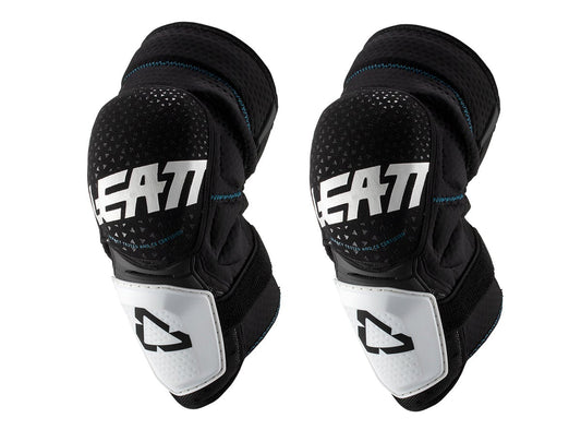Leatt 3DF Hybrid Knee Guard - White-Black White - Black Small/Medium
