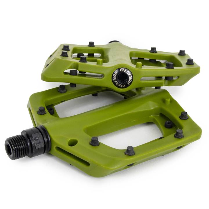 Eastern Linx MTB Flat Pedals - Army Green Army Green