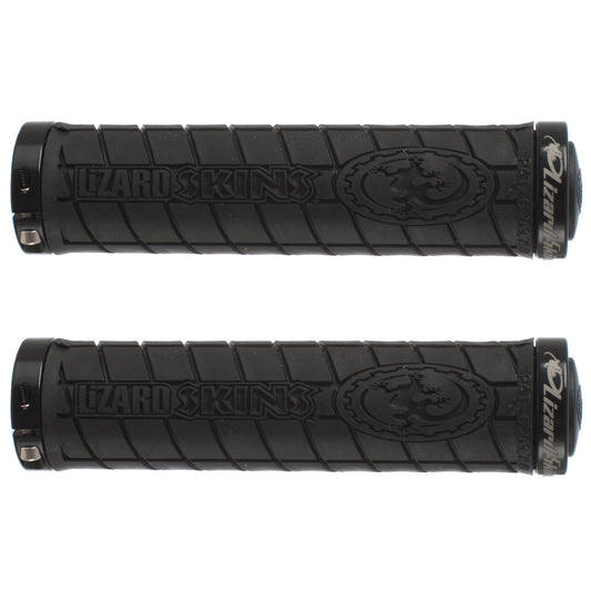 Lizard Skins Logo Lock-On Bonus Pack Grips - Black Black